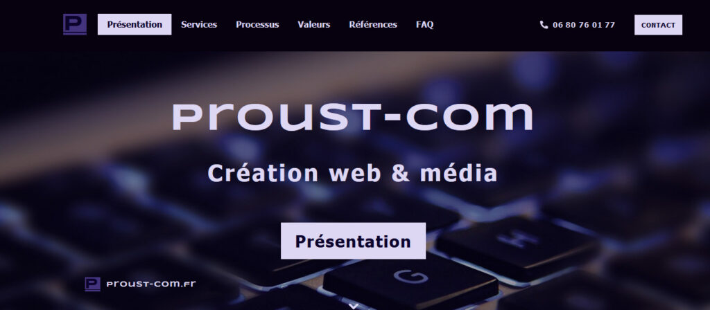 Photo en-tête présentation sur le proust-com.fr