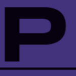 Logo proust-com.fr noir sur fond violet